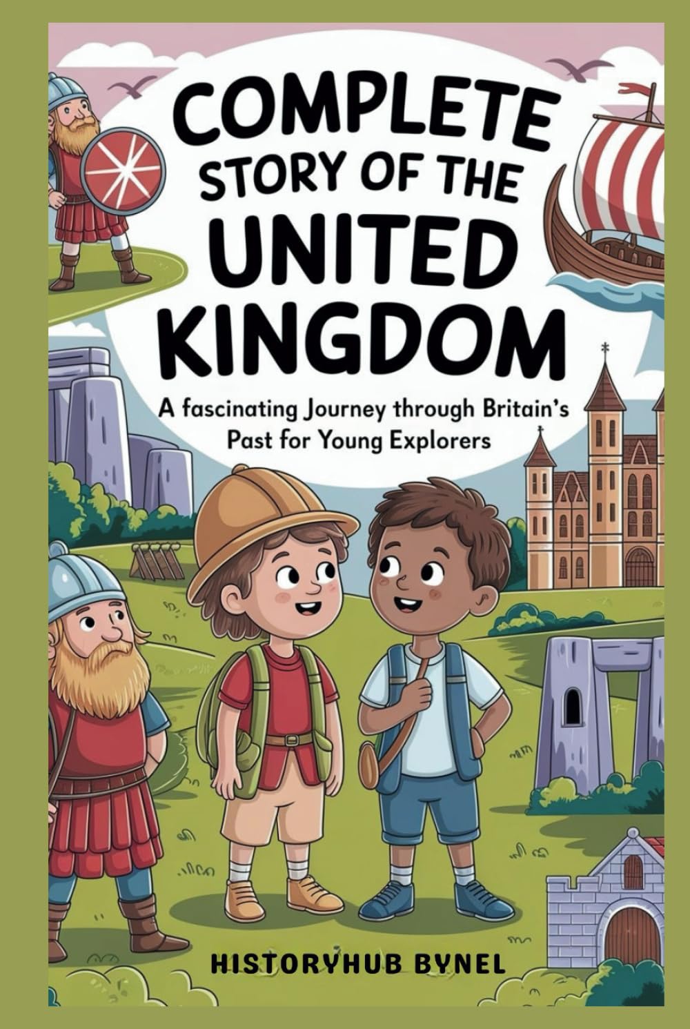Complete Story of The UNITED KINGDOM: A Kids' History Book: A Fascinating Journey Through Britain’s Past for Young Explorers (History Books for Children)