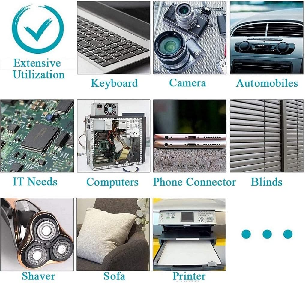 Cordless Electric Air Duster, Powerful 33000 RPM Air Blower, Replacement for Canned Air Spray Cans，10W Fast Charging, Computer Vacuum Cleaner(Blue) : Electronics