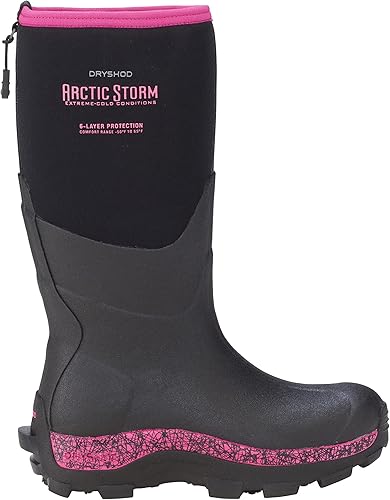 Miniatura 3 de Dryshod Arctic Storm Hi - Botas de meter para mujer, color negro