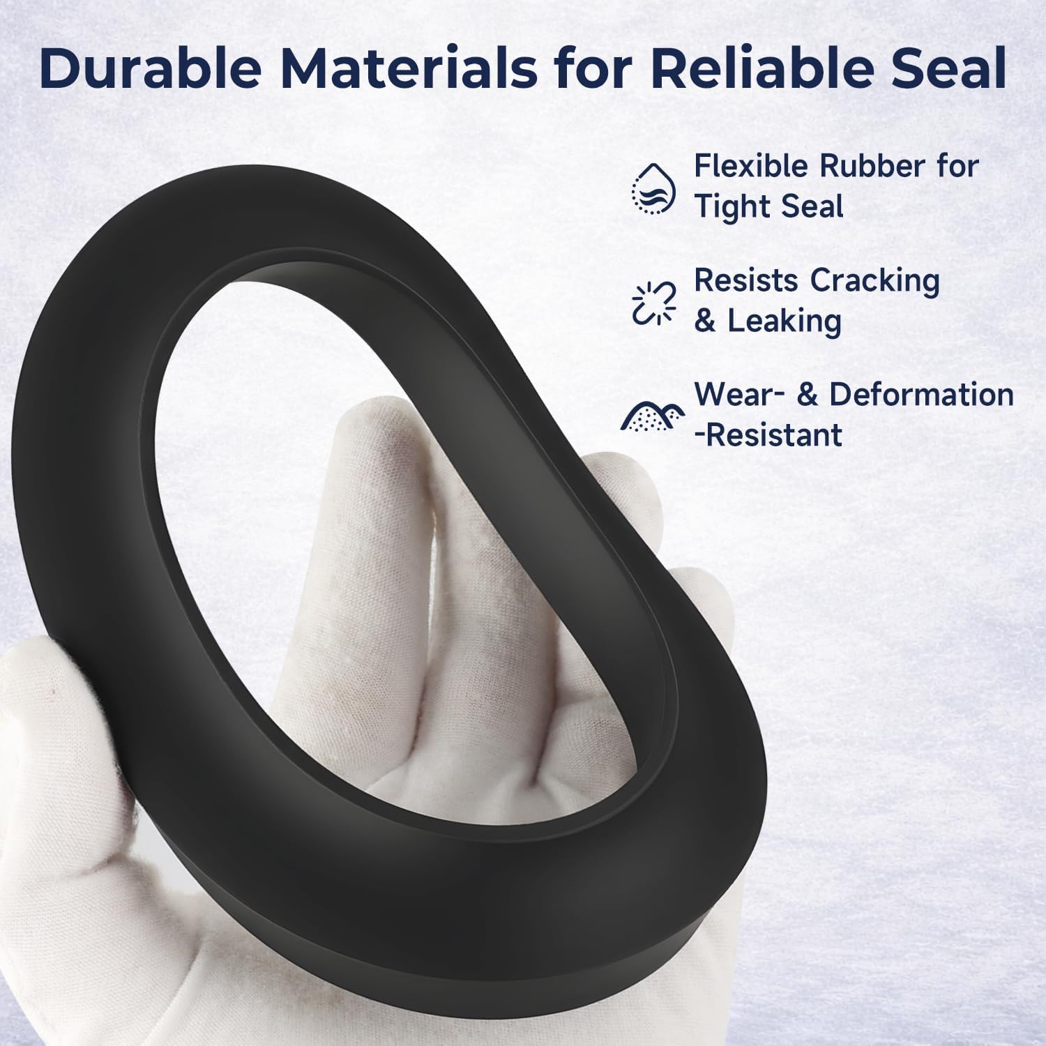 42048 RV Toilet Repair Kit Waste Ball Drive Arm Replacement Smooth Flush Compatible with Thetford Aqua-Magic Style II/Style Lite/Style Plus Replace#:42048 Includes 02125 Flange Seal & Screw