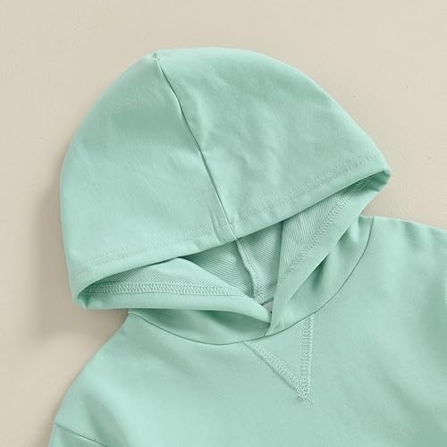 Miniatura 4 de Gueuusu Conjunto de sudadera con capucha y pantalones deportivos de manga larga para bebé niño y niña, para otoño e invierno