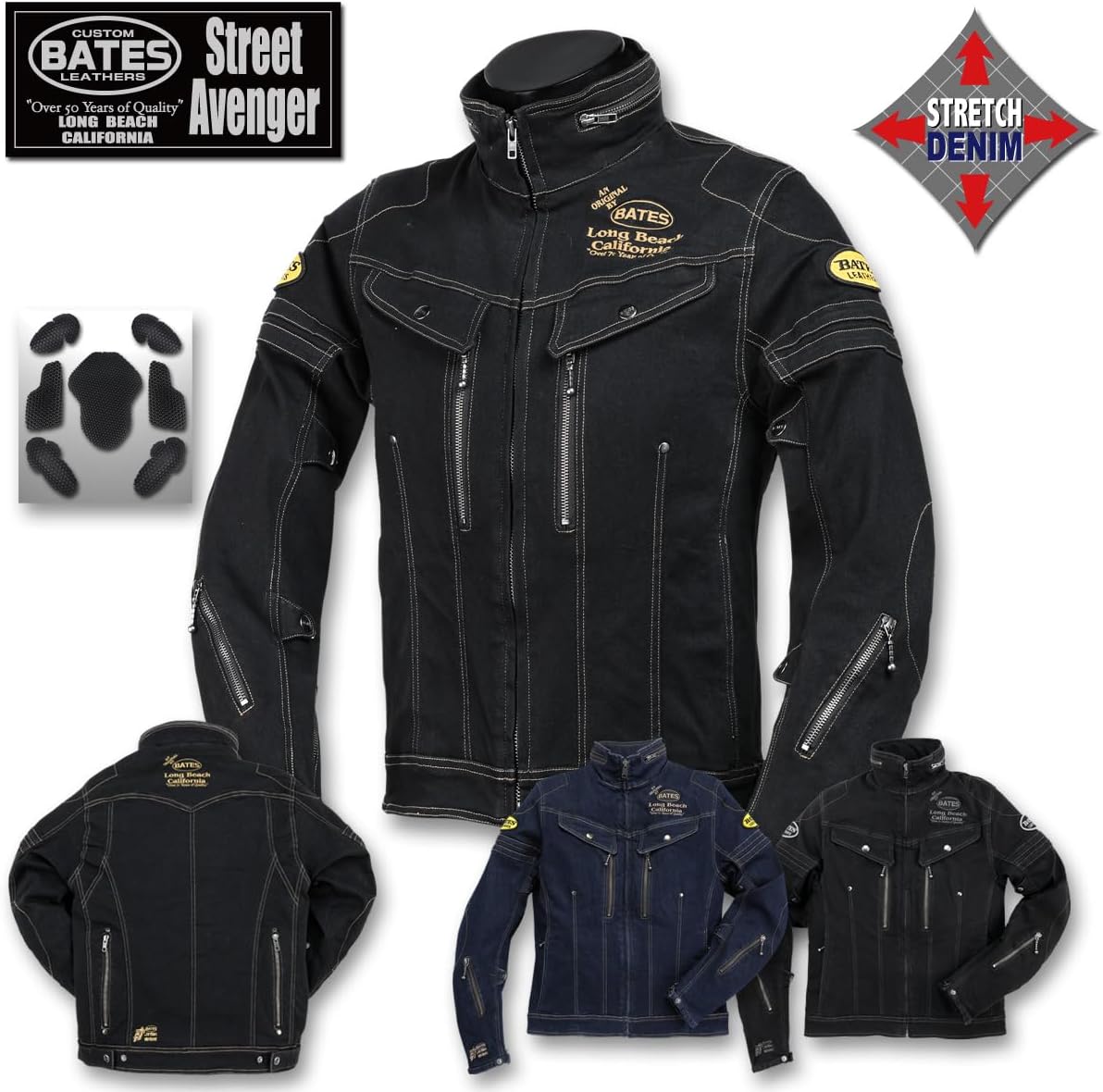BATES LEATHERS Street Avenger ジャケット BATES LEATHERS Street
