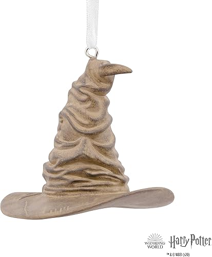 Miniatura 4 de Hallmark Harry Potter - Libros apilados con adorno navideño de varita