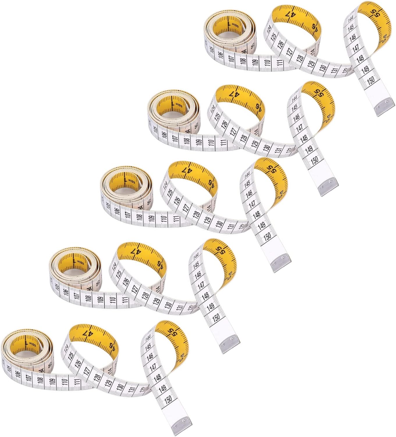 仕立ての巻尺 布の切断のための手作りのための明確な目盛りの巻尺 新しいブランド