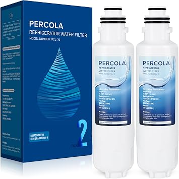 HX2019FR-A Water Filter Replacement, Compatible with Hisense HX2019FR-A, HX2019F-A, HRM260N6TSE, HRFD560SW, HRCD585BW, HRFD634BW, HRCD650BW, HRCD586TBWB and Mora MRM260N6TSE 2 Pack