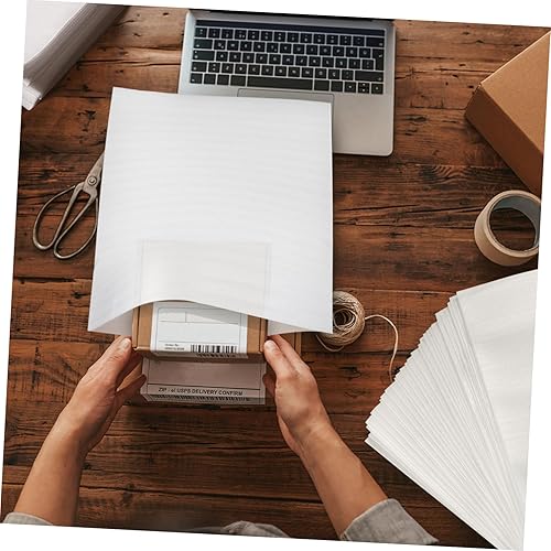 Miniatura 6 de STOBOK 100 Uds. Sobres de burbujas de vidrio de burbujas para embalaje, bolsas de taza de envoltura, suministros de embalaje, caja de embalaje,