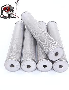 730-067 60 Mesh 5-Packs Fluid Manifold Filter Compatible with Titan Impact 440, 740, 1040i, 640i, 840i, Elite 2000, PowrPin 3500, 5500, and More Models Paint Sprayer Filter