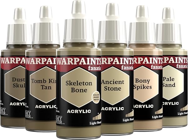 The Army Painter, Warpaints Flexible Triad: Desaturated Blue-Greys, 6 x 18 ml Peinture Acrylique - Pour Peinture de Figurine Warhammer et Donjon et Dragon - 5
