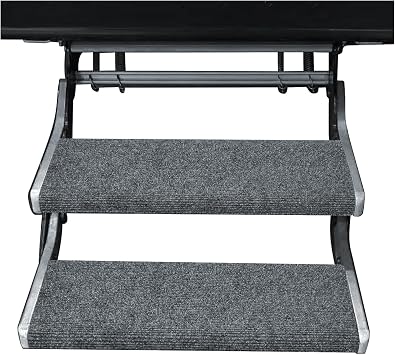 RV Step Covers 2 Pack، 18-23 Inch Wide RV Step Cover Cair Stair للخطوات اليدوية والكهربائية RV