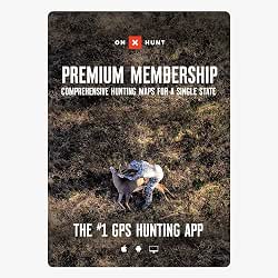Hunt Premium App – Digital Hunting Map Membership for Phone,