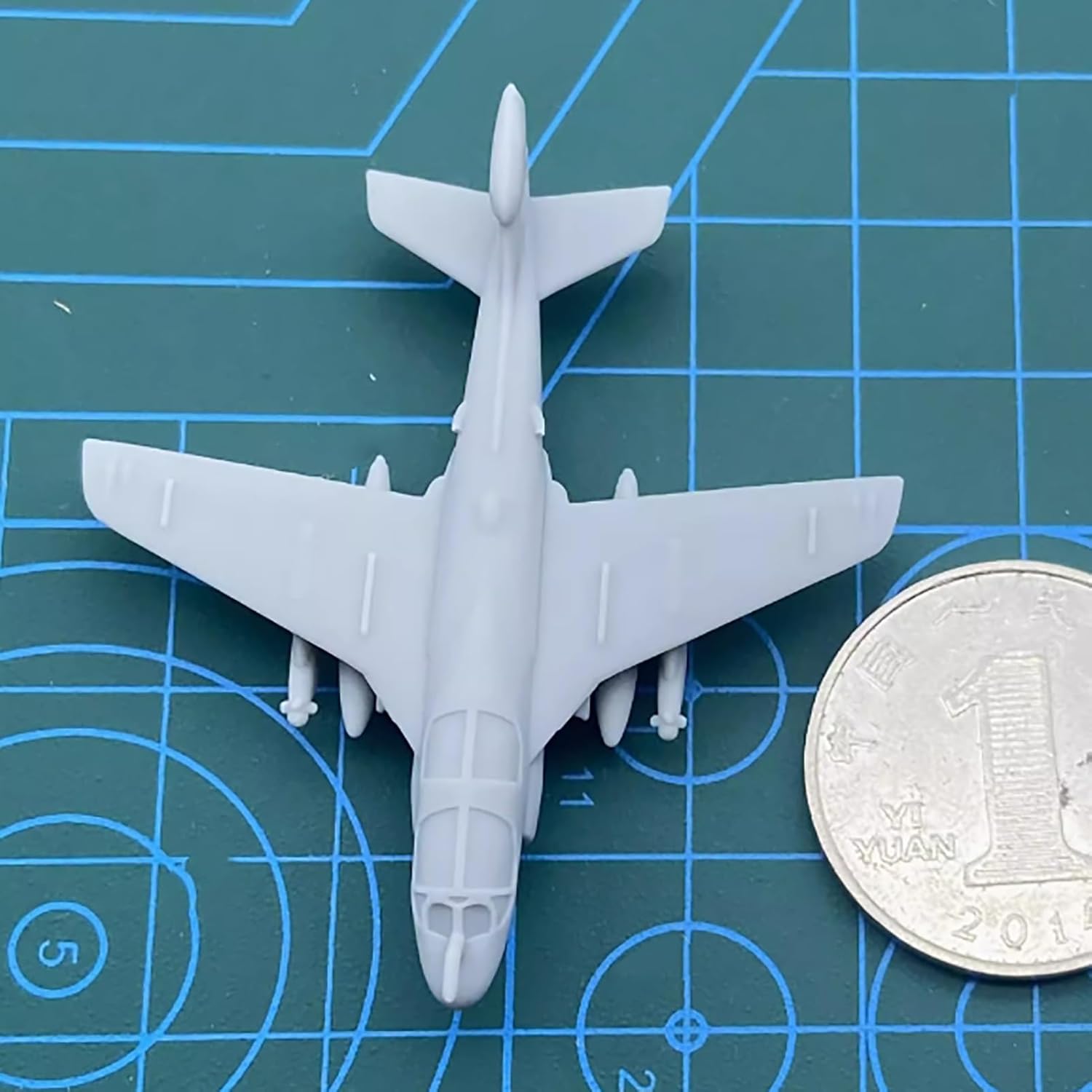 5PCS DIY Model EA-6b Prowler Electronic Warfare Aircraft 1/2000-1/350 Electric Fighter Aeroplane for DIY Hobby Military Collection(1/350(52mm))