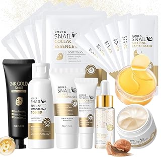 Juego de 18 piezas de cuidado de la piel de c...