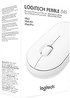 Vista 7 de Logitech Pebble i345 ratón inalámbrico Bluetooth para iPad - Blanco apagado