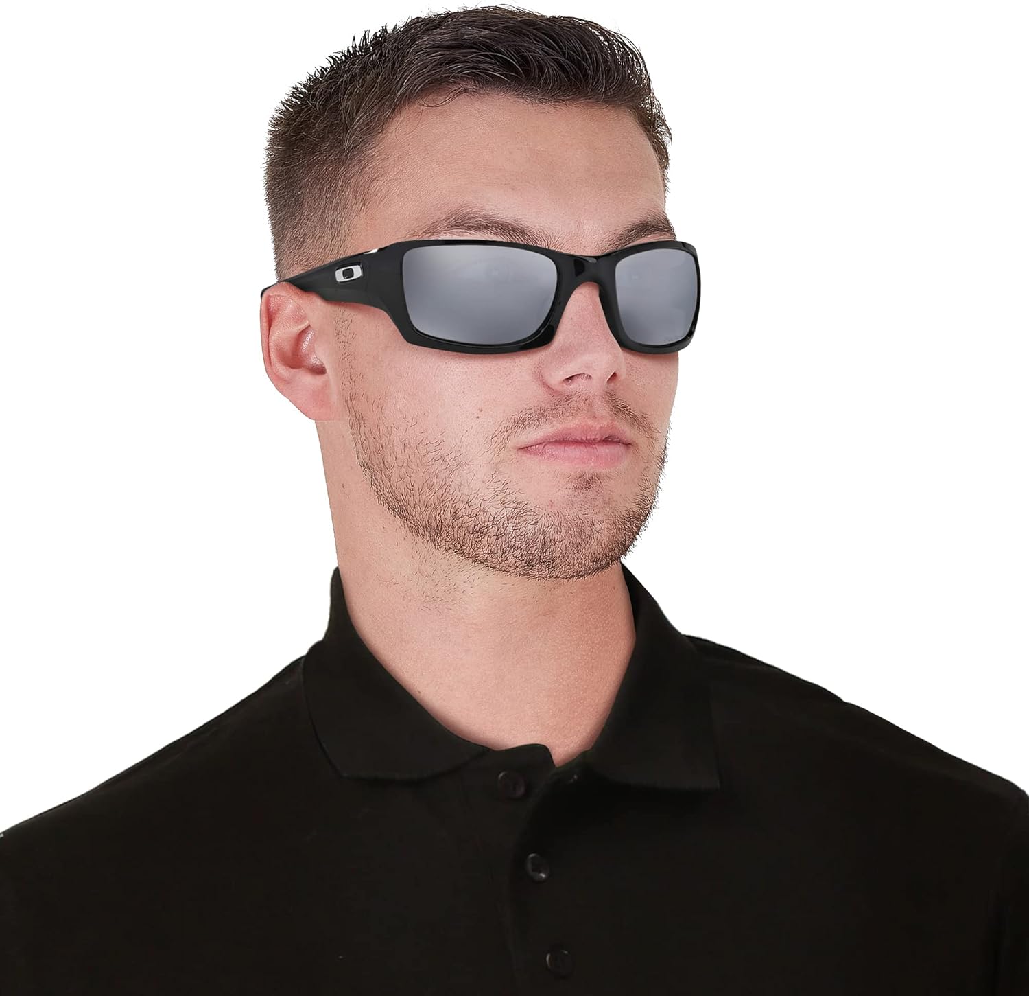 Oakley Men's OO9238 Fives Squared Rectangular Sunglasses