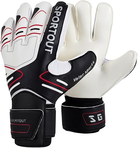 Miniatura 3 de Guantes de portero para jóvenes y adultos agarre fuerte para las atajadas más difíciles con espinas para dar una espléndida protección para evitar