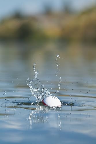 Vista 12 de Reelsonar iBobber - Buscador de peces inalámbrico portátil Bluetooth con medidor de profundidad, rango de profundidad de 41 metros, vida útil