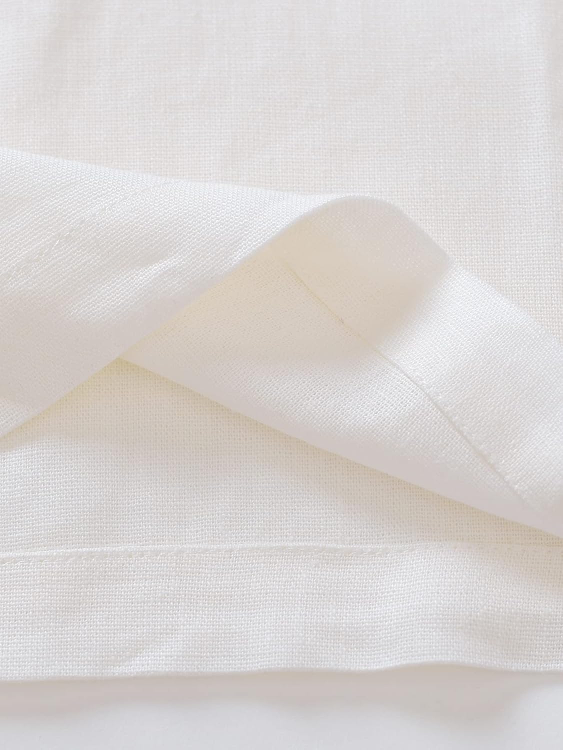 Weintee Women's Petite Linen Capris Capri Pants with Pockets - Image 7