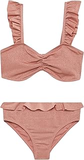 مايوه بيكيني من نسيج محبوك بقصة ضيقة سليم فت للبنات من ديفاكتو، B7029A8