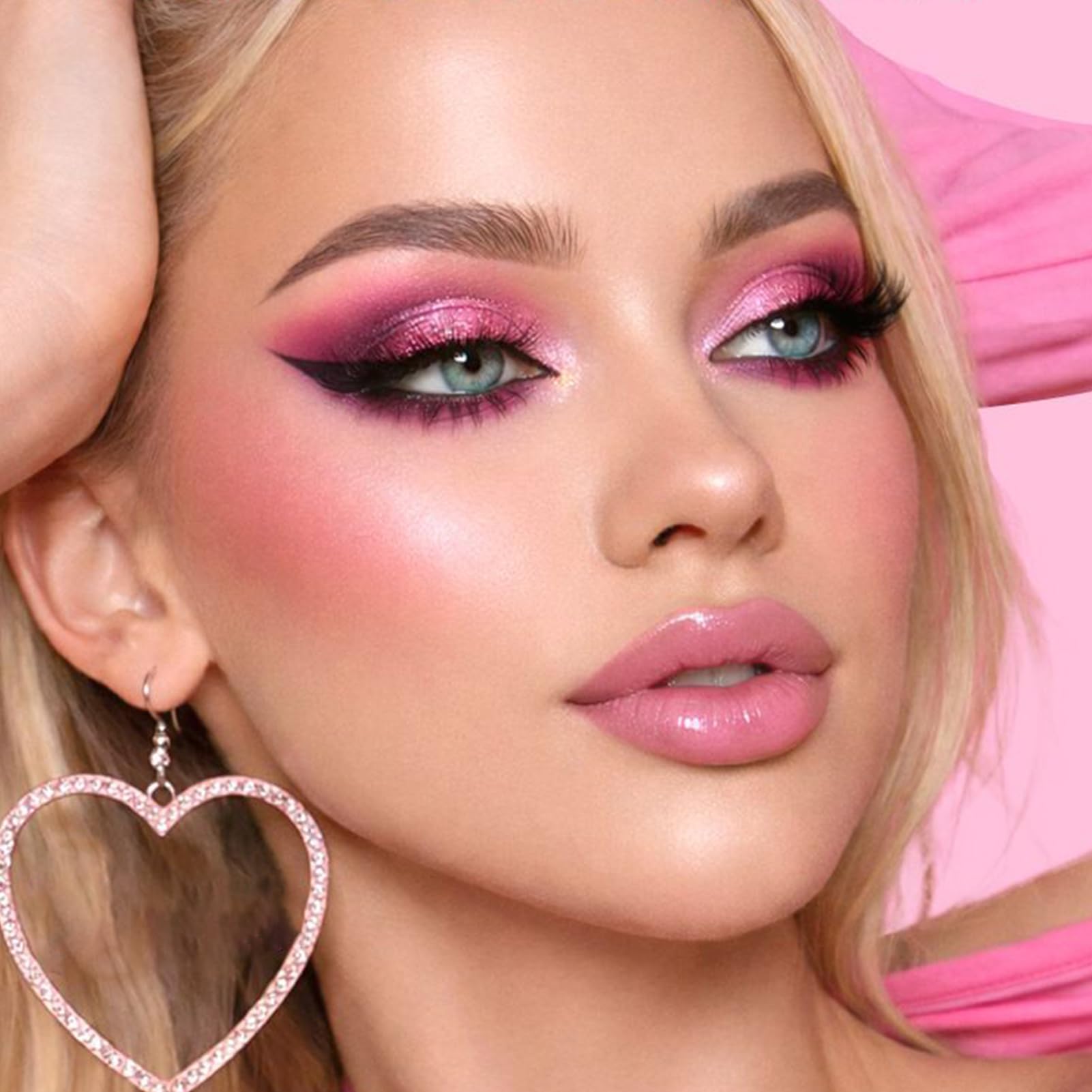 Paleta de Sombras de Ojos,Cosméticos de Belleza Duraderos y a Prueba de Manchas - Paleta de Maquillaje con Sombras Mate y Brillante - Para Mujeres, Niñas, Esposa, Novia, Madre, Uso en Exteriores, Viaj