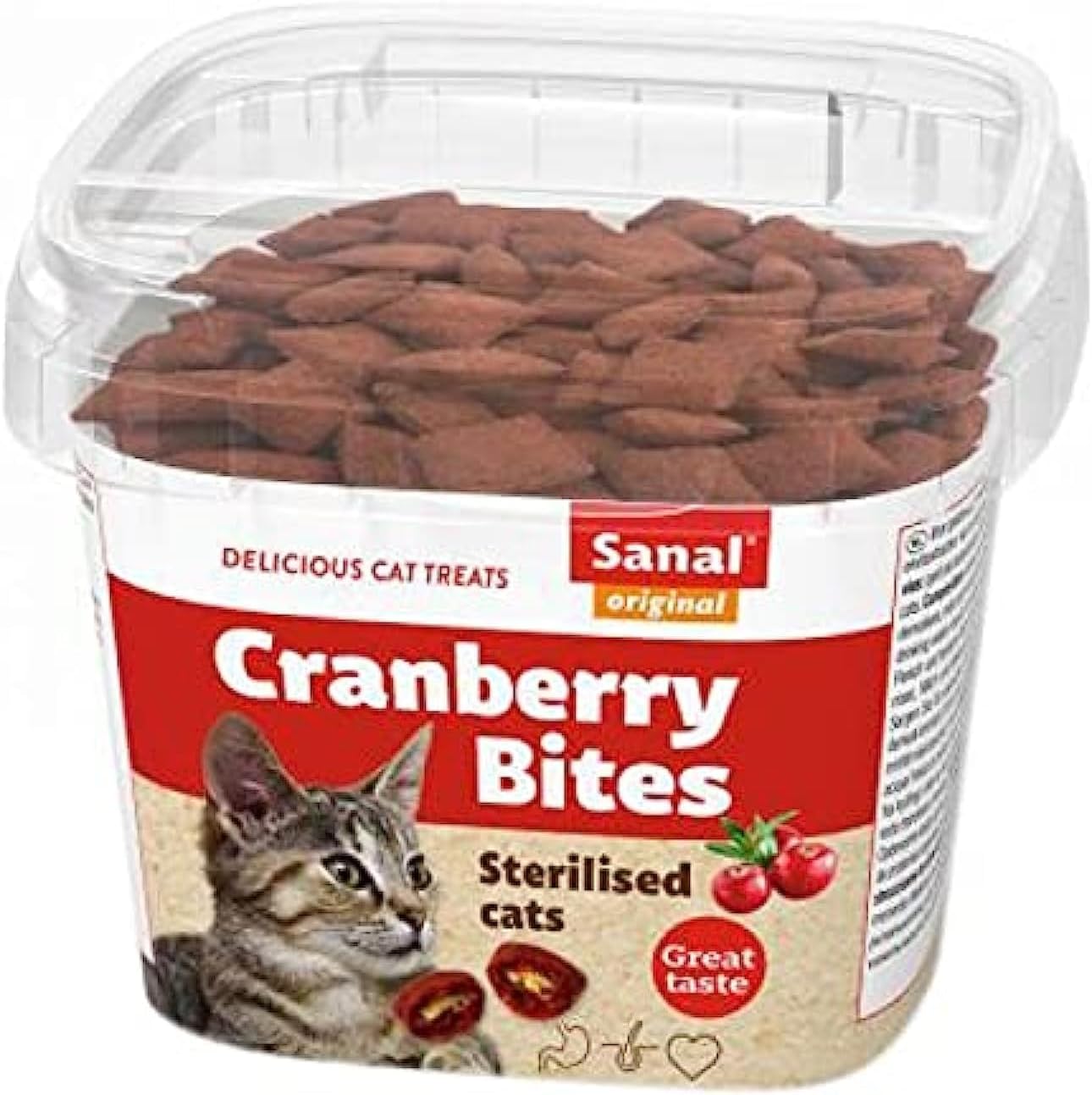 Hari SANAL CAT Cranberry Bites cup 75g