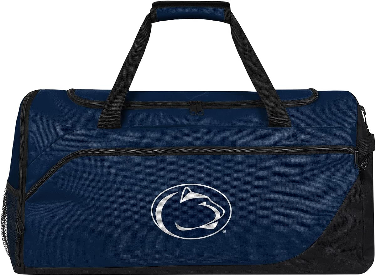 NCAA Unisex-Adult NCAA Team Logo Solid Big Logo Duffle Bag