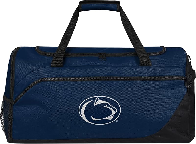 NCAA Unisex-Adult NCAA Team Logo Solid Big Logo Duffle Bag