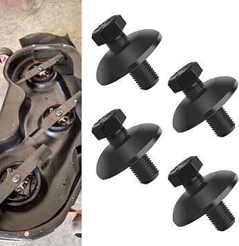 أجزاء جزازة العشب 4 pk بليد بولت & غسالة ل Husqvarna الحرفي جزازة/جرار بليد بولت مع غسالة مقعر 532193003، لربط شفرات التثبيت على ركوب/صفر بدوره جزازة العشب