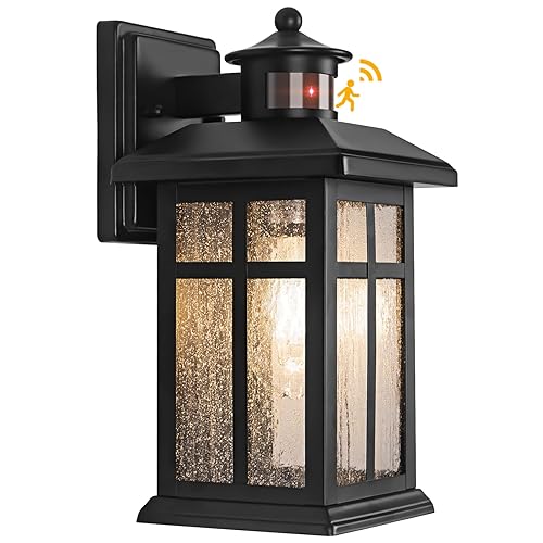 Outdoor Wall Light Motion Sensor - Updated Dusk to Dawn