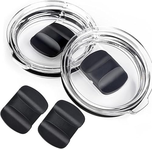 Miniatura 8 de Paquete de 2 tapas para vaso prémium de 20 onzas, tapas Yeti de 20 onzas, tapa de repuesto magnética deslizante Yeti Rambler Yeti Rambler 20 onzas
