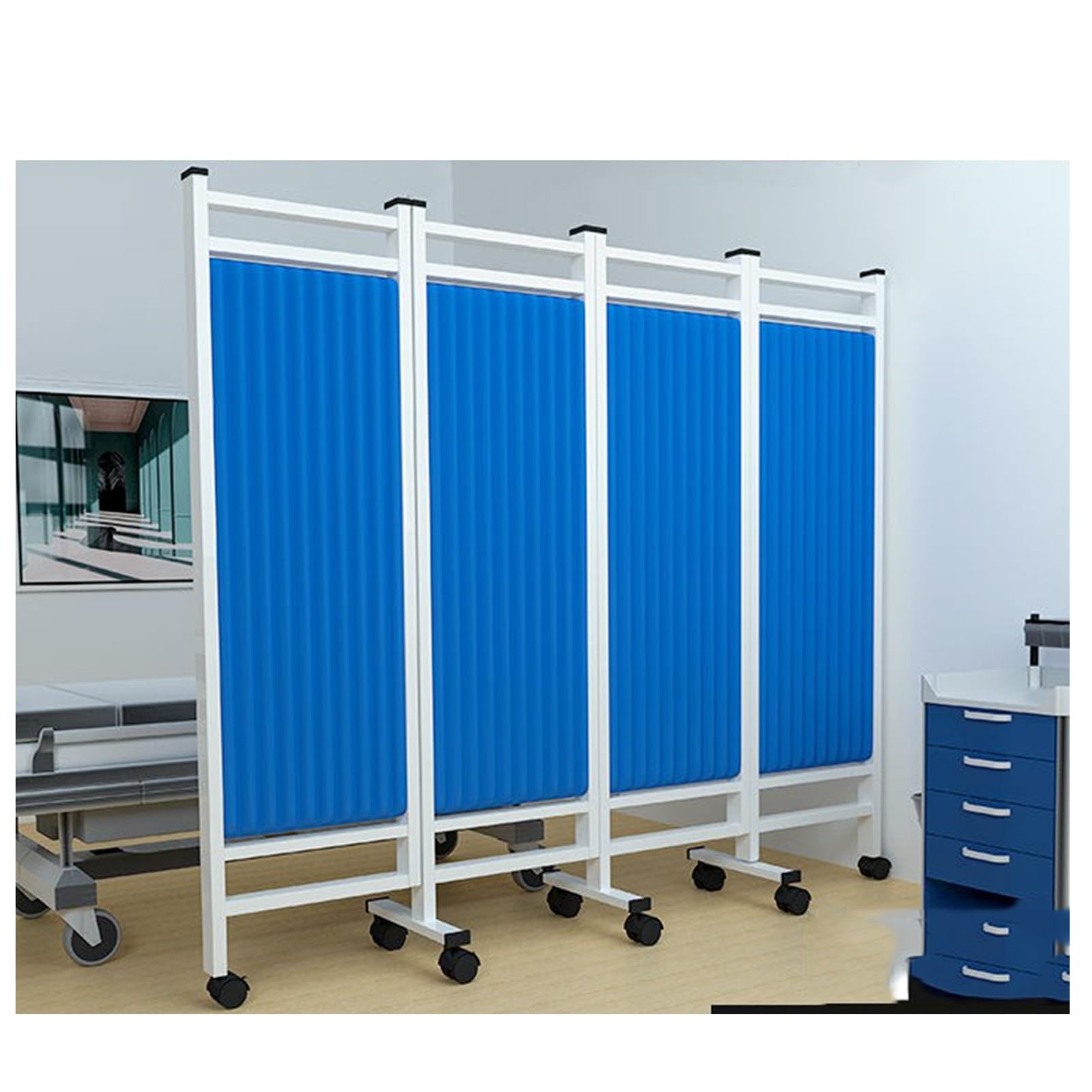 Paravent médical pour spa et cabinet médical séparateur pliable de 180cm