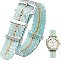 Pulseira de relógio de nylon balístico militar com fivela pesada de 18 mm, 20 mm, 22 mm, 24 mm de espessura, G10, de nylon premium, pulseira de substituição para relógio inteligente para