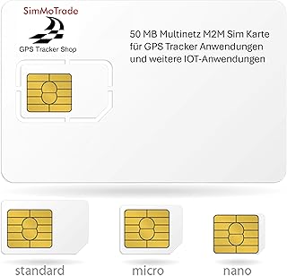 M2M Multinetz SIM Card for GPS Tracker