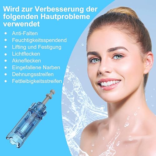 Dr Pen Microneedling M8S Microneedling Pen avec gamme complète de cartouches, 14 cartouches de stylo M8S, utilisé pour anti-âge, raffermissement de la peau, éclaircissement des imperfections de la - 3