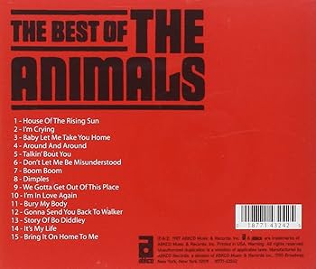 レコード　BEST OF THE ANIMALS The Animals – The Best Of The Animals – Vinyl (MGM Pressing