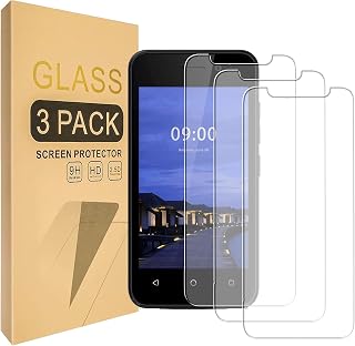 (3 Pack) Compatible with IMO Q2 Plus Screen Protector Tempered Glass，Case Friendly [Anti Scratch][Hardness 9H ][High definition]