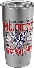 Patriotic MCJROTC Exceed Expectations USA Junior ROTC Cadet Stainless Steel Insulated Tumbler