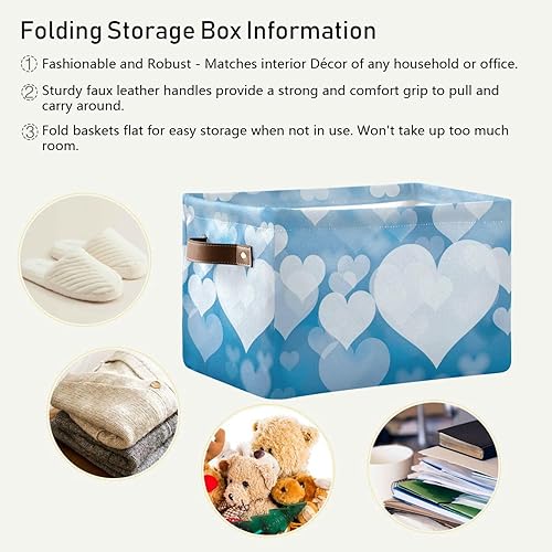 Miniatura 90 de senya Cesta de Pascua, huevos de flores de Pascua, plegable, de tela, plegable, bolsa organizadora para almacenamiento de ropa Huevos de Pascua