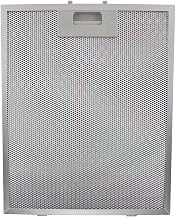 Filtres de ventilateur d'extraction 322 x 249 mm en maille métallique argentée pour hotte de cuisine, filtre à graisse de rechange en acier inoxydable pour grilles d'aération de cuisine
