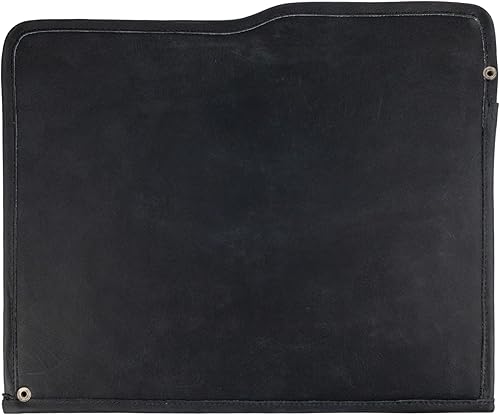 Miniatura 2 de Hide & Drink, Carpeta rústica Manila para documentos, artículos esenciales de oficina y trabajo, estuche profesional, cuero de grano completo, hecho