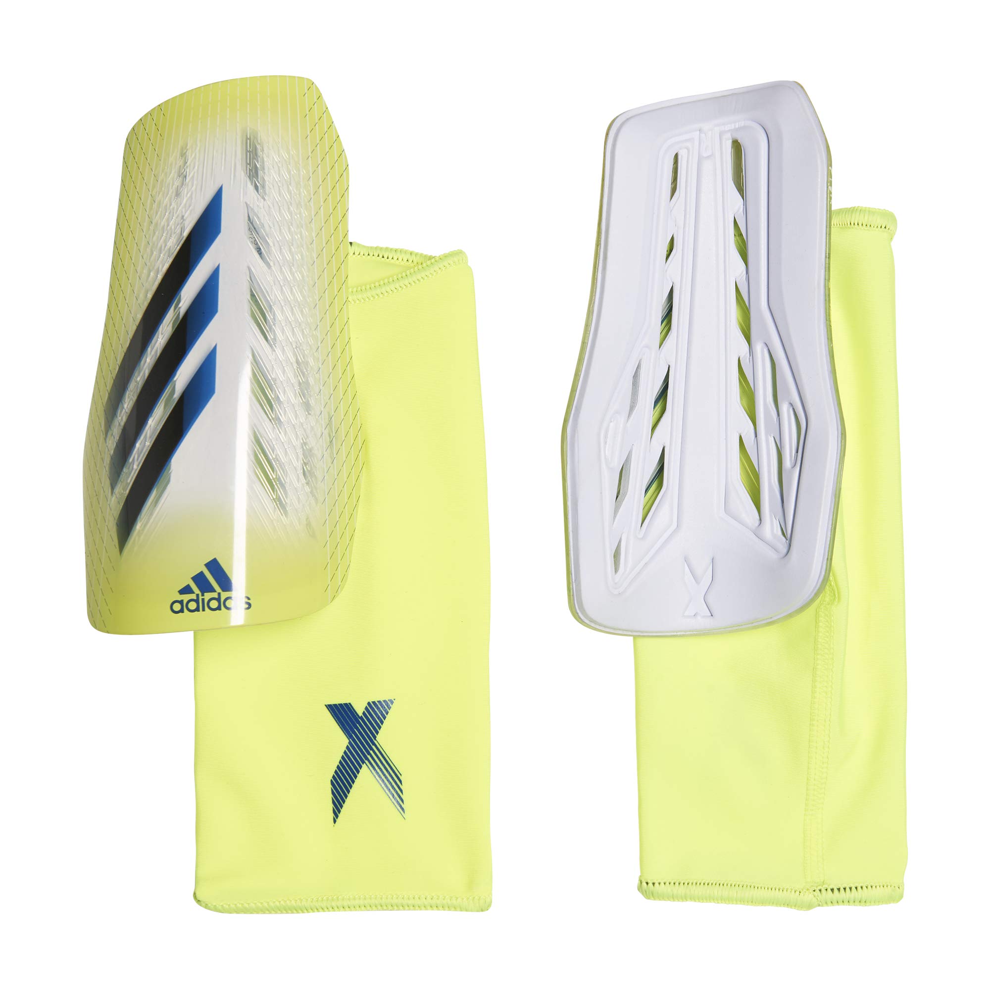 adidas, unisex dla dorosłych, X ochraniacz goleni, słoneczny żółty/czarny/niebieski (Team Royal Blue), XL