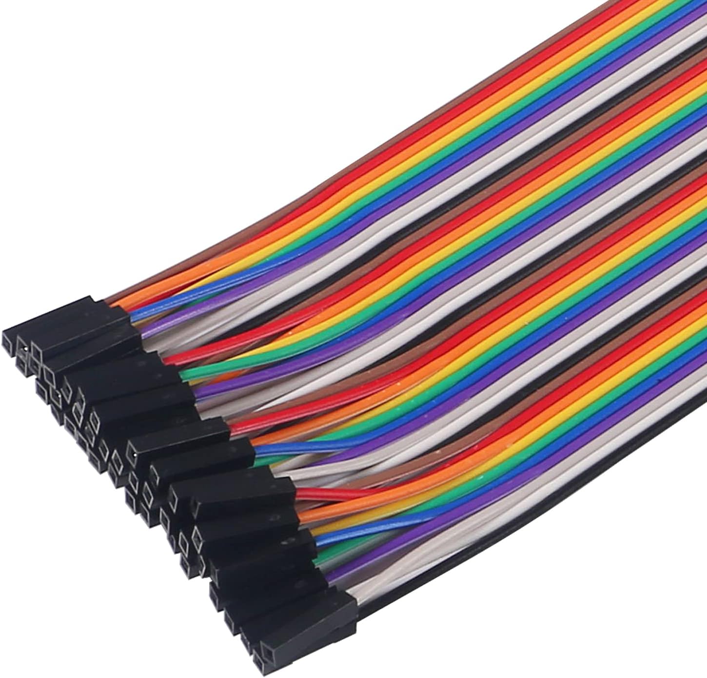 3PCS Solderless Prototype Breadboard 830 tie Points Breadboard with 120pcs Multicolored Dupont Wire 40pin M/F, M/M, F/F Breadboard Jumper Wires Cables Kit Compatible with Arduino Projects