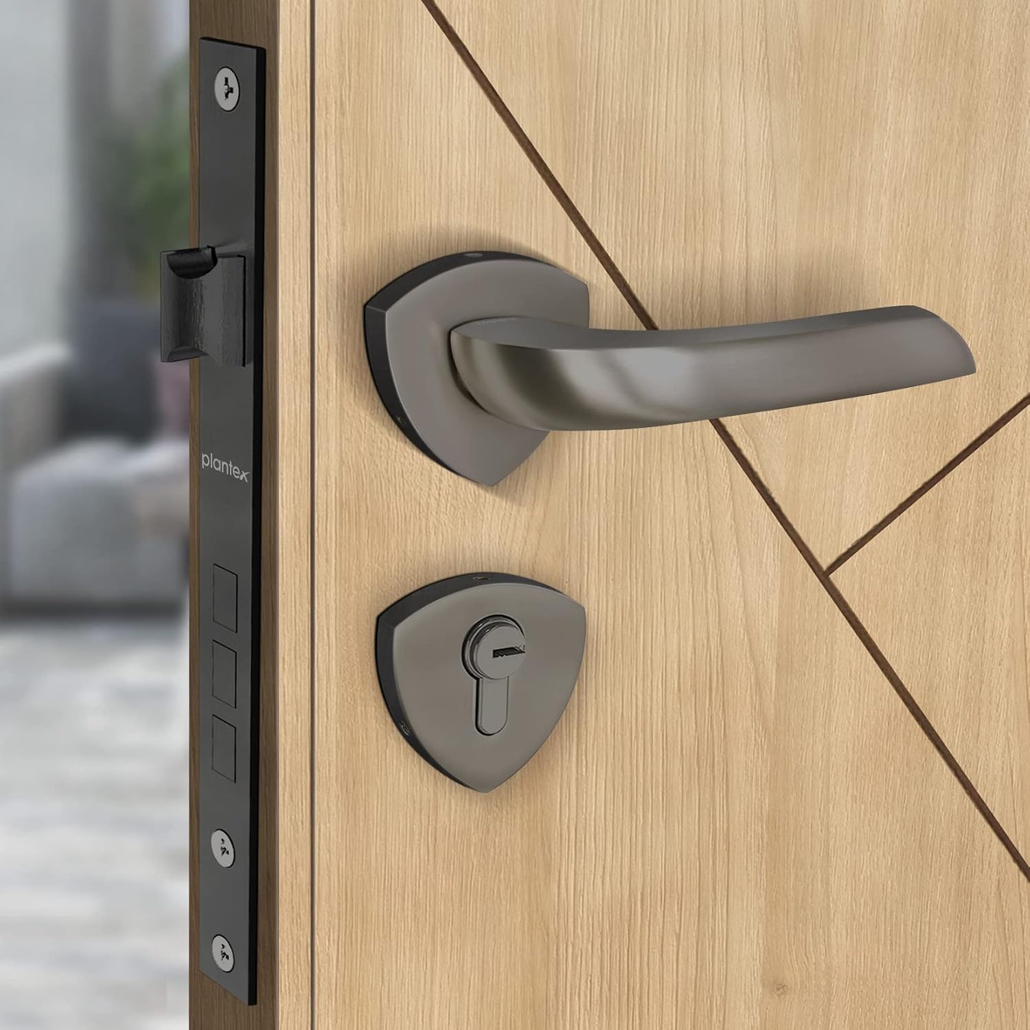 Plantex Fully Brass Door Lock with 3 Years of Warranty/Main Door Lock for Home/Mortise Lock for Door - Main Door Lock Set... - Review, Price and Buying Guide