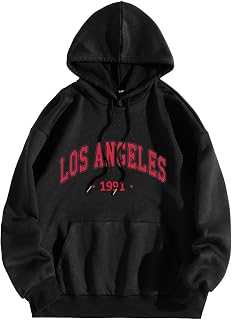 Women's Hooded Pullover Sweatshirt Pullover Hoody Plain Lightweight Offers Outerwear Clothing Tops Sports Shirt with Print and Drawstring Long Sleeve Shirt Y2K Hip Hop Autumn Winter