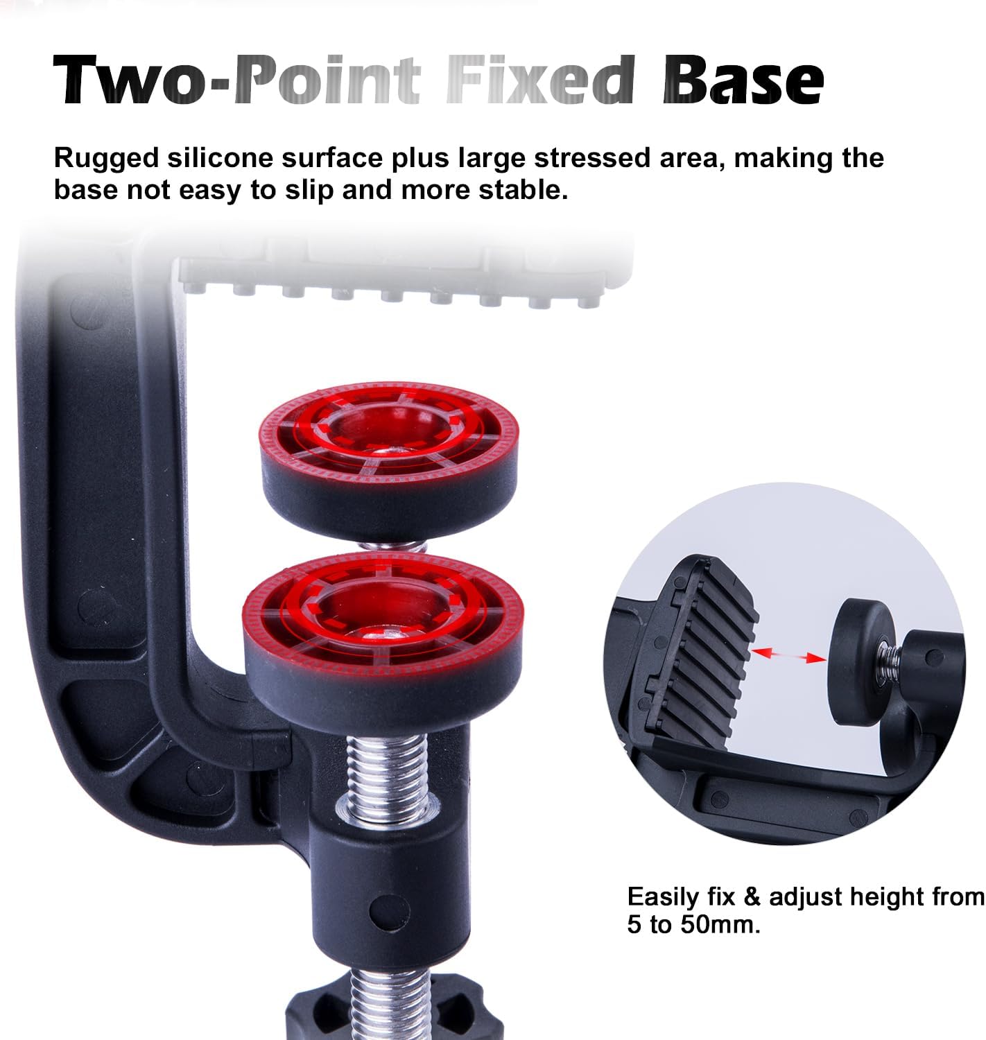Goture Fishing Line Spooler for Fishing Reel, Fits Spools up to 5.9 in Fishing Spooler, Available in Two Lengths Fishing Reel Line Spooler, Adjustable Friction Machine Spooling Station System
