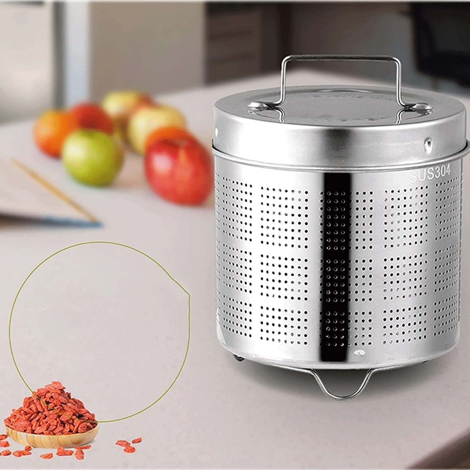 sieves strainers fine mesh Reusable Stainless Steel Mesh Tea Infuser Tea Strainer Teapot Tea Leaf Spice Drinkware Kitchen Accessories