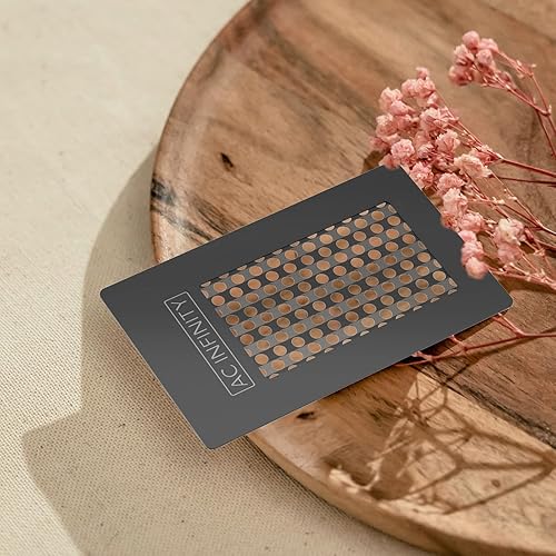 Miniatura 6 de AC Infinity Tarjeta amoladora, herramienta de fresado de aluminio negro con superficie de rallador manual para pimienta, especias y té