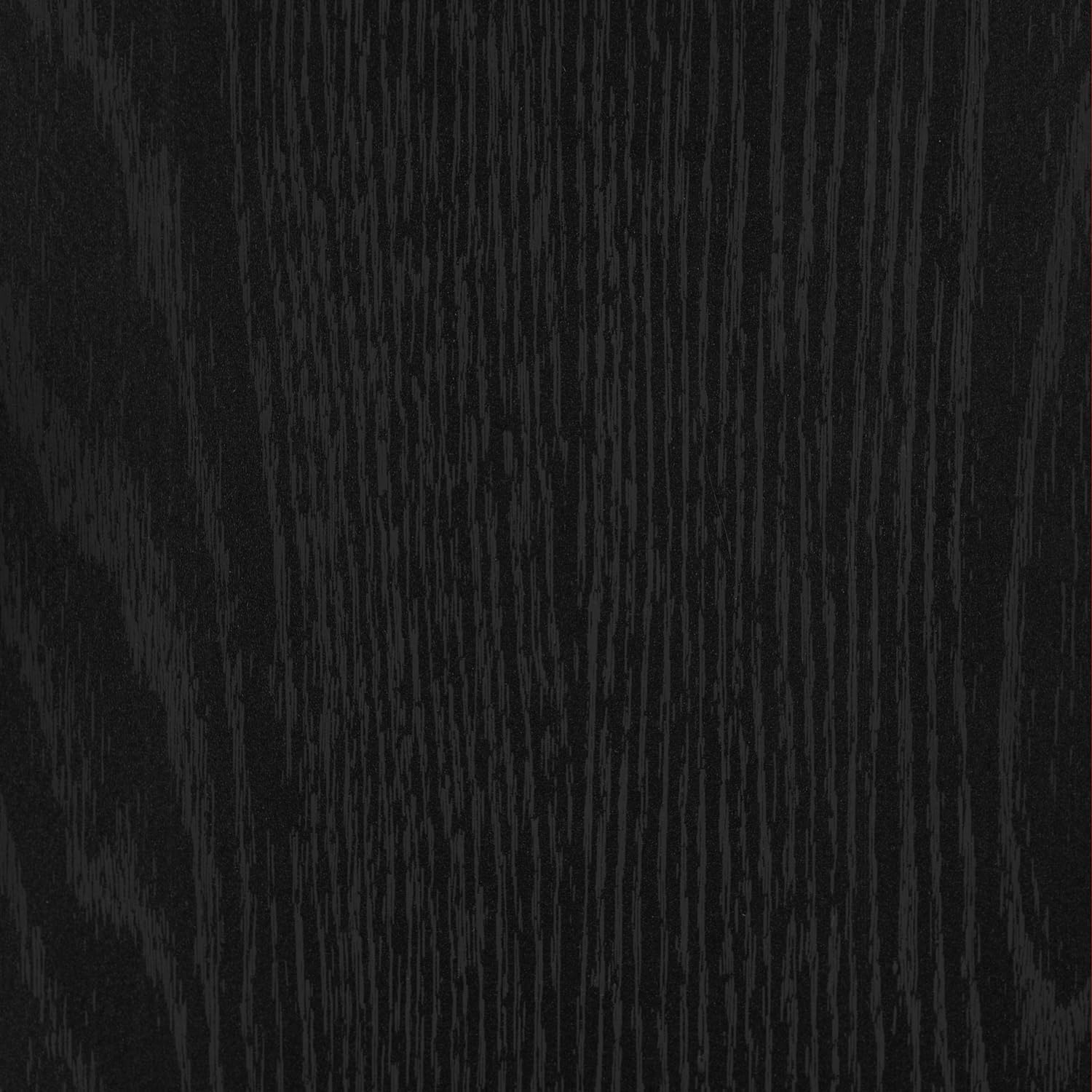 HomeStock King Platform Bed with Storage - Black Oak Finish - Modern Bedroom Frame King