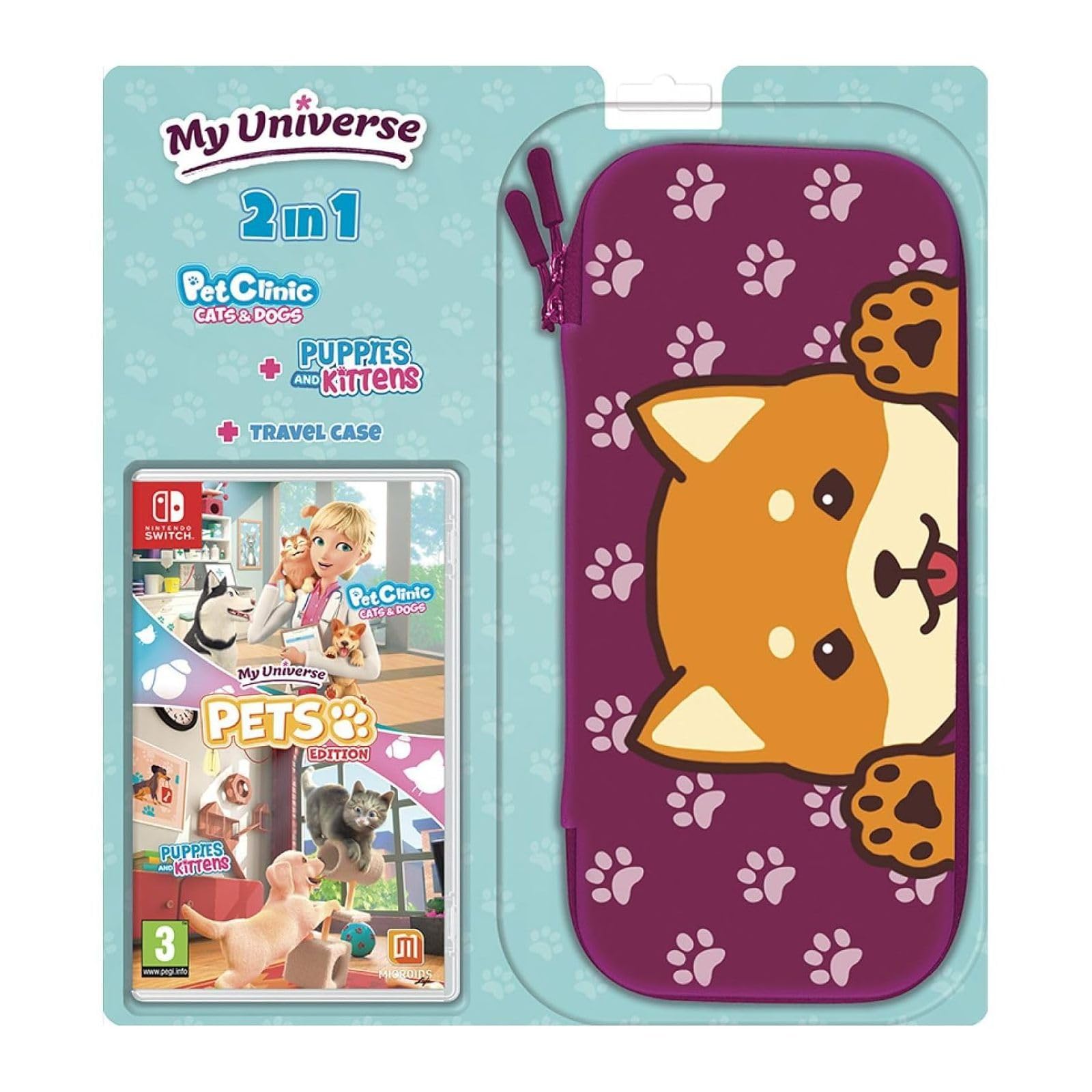 Jeu Nintendo Switch My Universe Pets Edition Bundle simulation animaux - 2