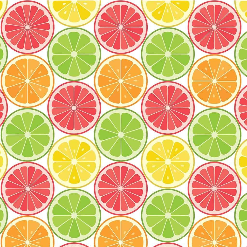 Sanbao Studio Underglaze Transfers, Ceramic Decals - Citrus Slices (19 x 13 inch)