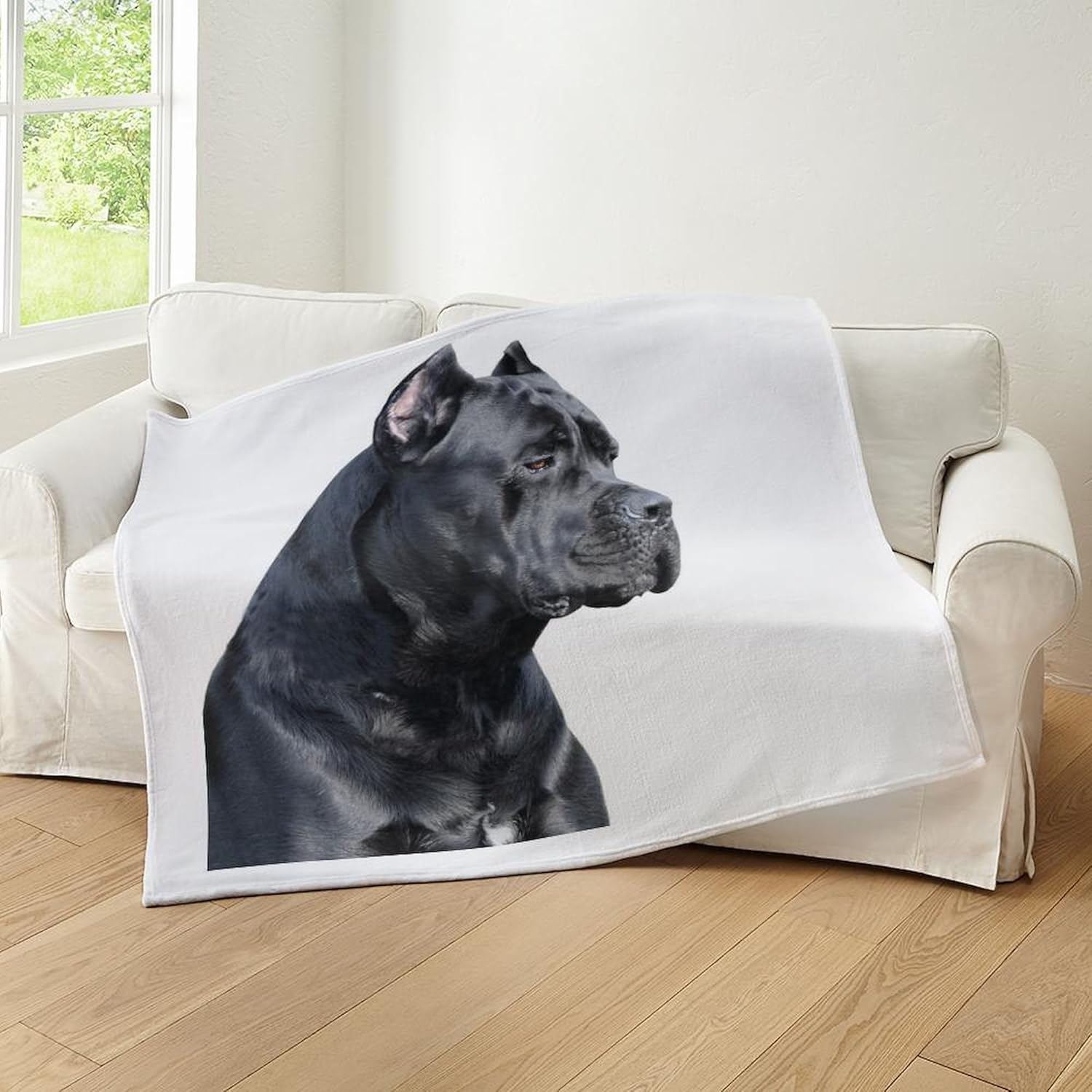 CafePress Cane Corso Throw Blanket Super Soft Fleece Plush Throw Blanket, 60"x50"